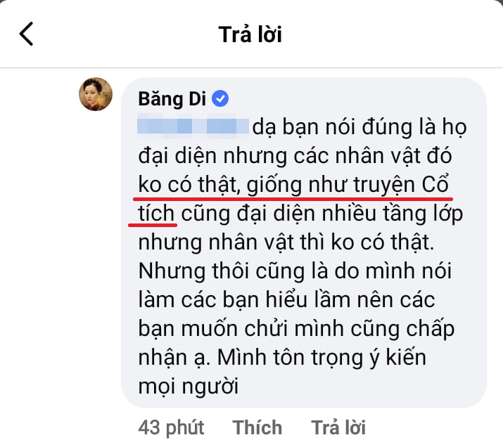 Băng Di bị sụp đổ hình ảnh chỉ vì phát ngôn 'thiếu muối' về Lão Hạc