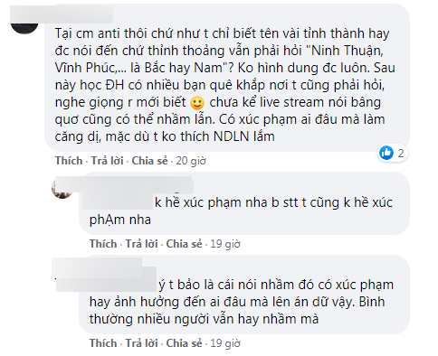 Ninh Dương Lan Ngọc gây tranh cãi khi nói Vinh thuộc miền Bắc