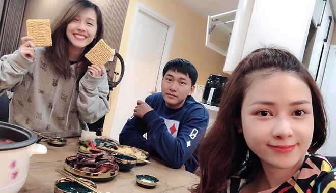 Mũi trưởng Long bị đồng đội tiết lộ thích Hậu Hoàng nhưng không nói