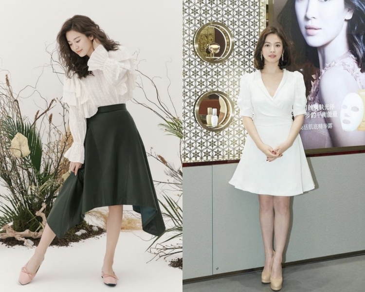 Song Hye Kyo, Kim Tae Hee cùng dùng một cách 'ăn gian' chiều cao