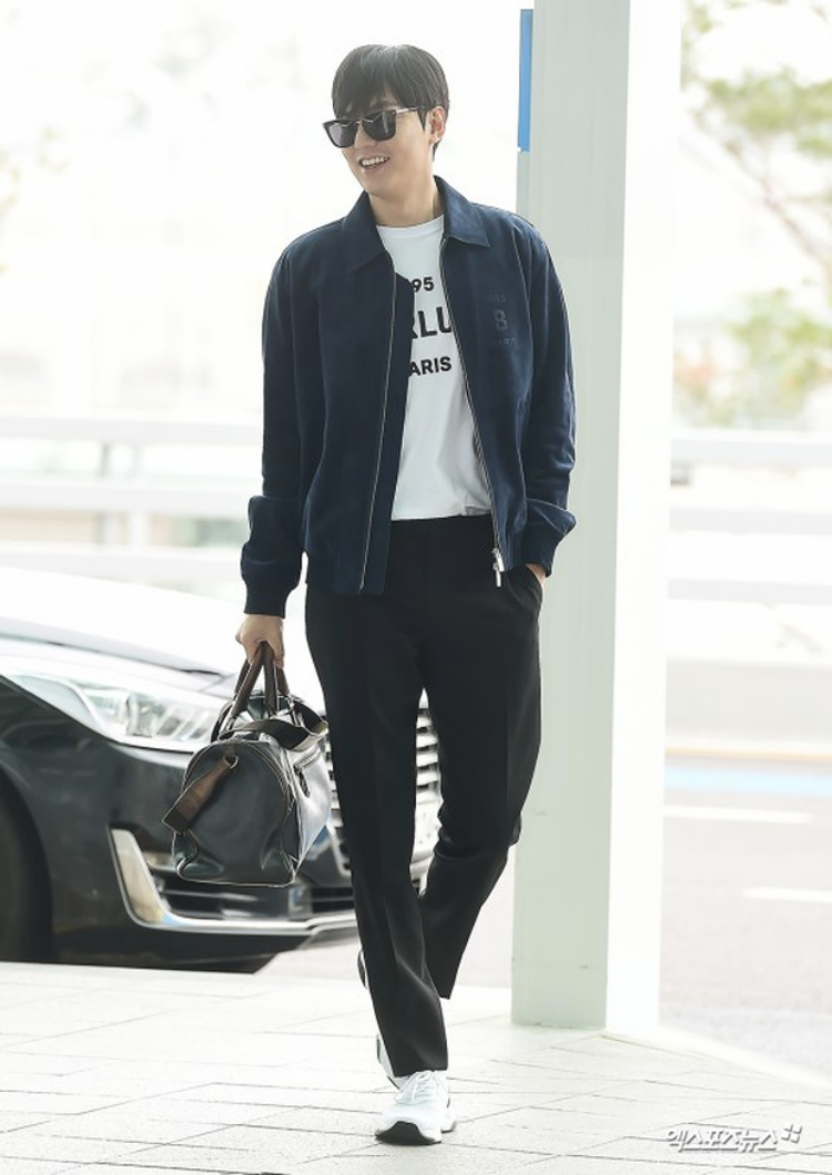 Hyun Bin, Song Jong Ki có gu thời trang sân bay trái ngược