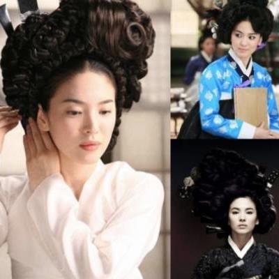 Những mái tóc "chục ký" mà Song Hye Kyo và mỹ nhân Hàn từng đội qua