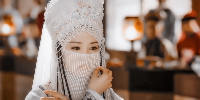 Nhiệt Ba và dàn mỹ nhân Hoa ngữ gây thương nhớ với khăn voan che mặt