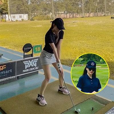 Huyền My và dàn mỹ nhân Việt khoe dáng chơi golf