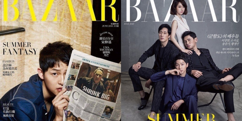 6 trang bìa tạp chí thời trang đẹp nhất mà Song Joong Ki từng chụp
