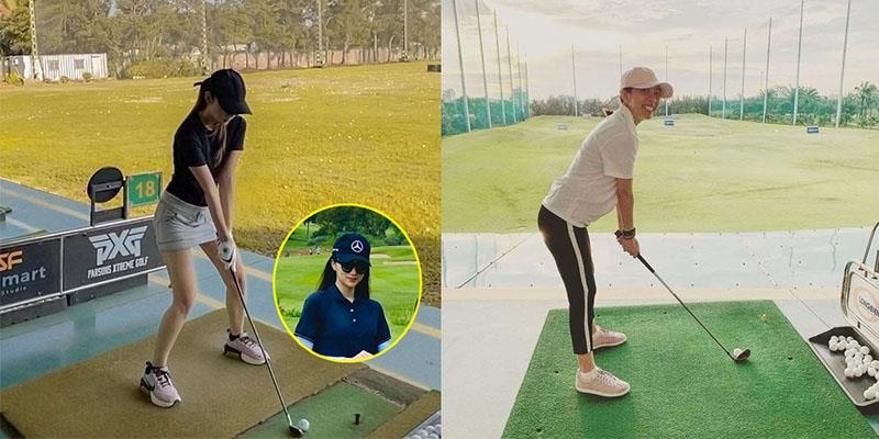 Huyền My và dàn mỹ nhân Việt khoe dáng chơi golf