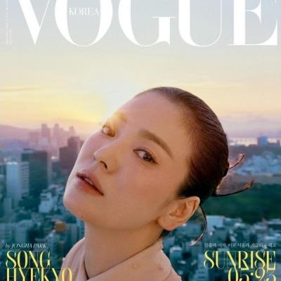 5 lần được chọn làm gương mặt ảnh bìa cho VOGUE Korea của Song Hye Kyo