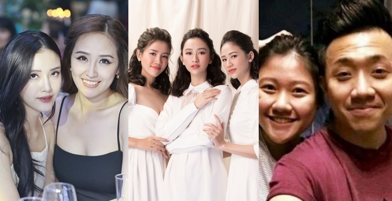 Những cô em gái tài năng, xinh đẹp của Trấn Thành và các nghệ sĩ Việt