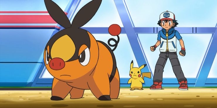 Ash Tại Vùng Unova: Có Cả 3 Pokemon Khởi Đầu Nhưng Team Vẫn Yếu