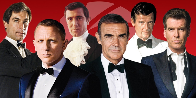 Những chàng điệp viên James Bond lẫy lừng trên màn ảnh