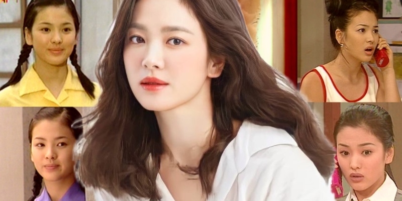 Song Hye Kyo thuở mới debut: Visual xinh lung linh dù makeup hơi lố