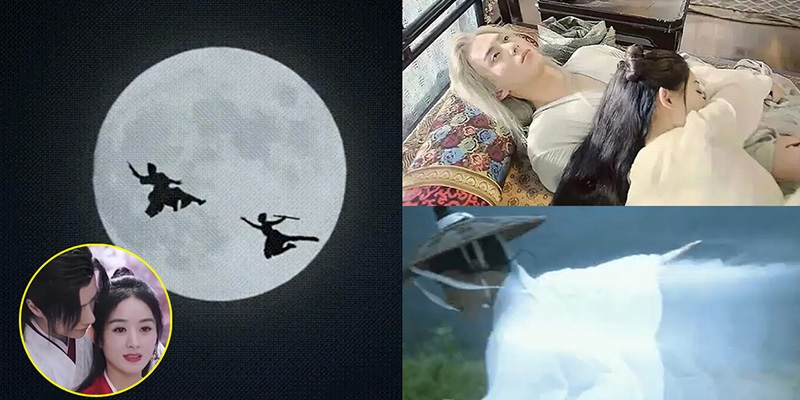 Triệu Lệ Dĩnh bay lên cung trăng và tình tiết "gây lú" trong phim Cbiz