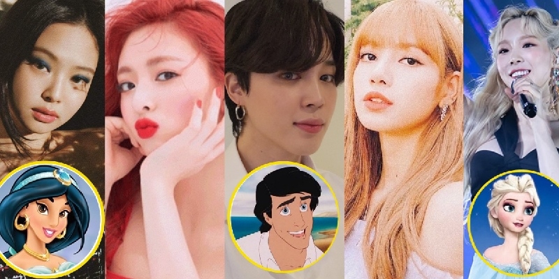 Những idol Kpop sở hữu ngoại hình giống nhân vật Disney "đến lạ"