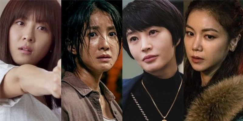 12 “đả nữ” siêu ngầu màn ảnh Hàn: Kim Hye Soo so kè Kim Ok Bin
