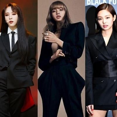 Lisa và những nữ idol diện suit đỉnh nhất Kpop