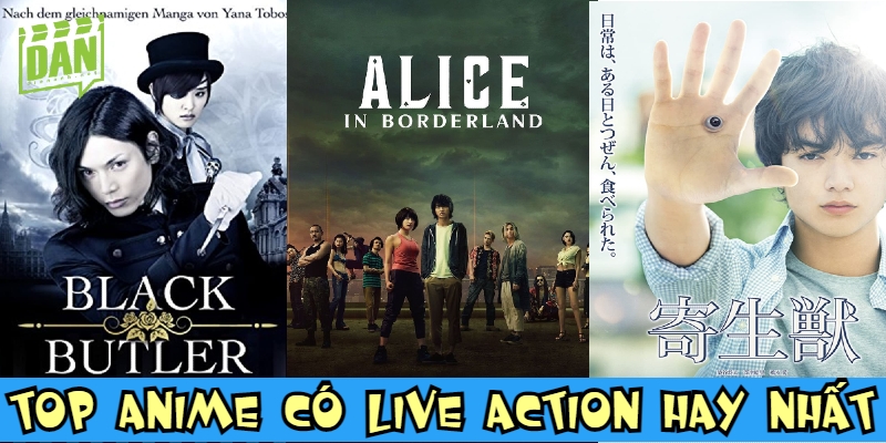 Alice In Borderland và loạt anime có phiên bản live action hay nhất
