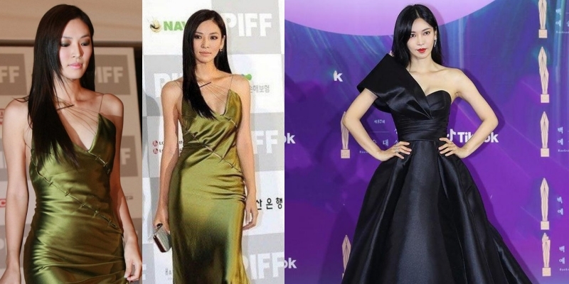 Váy áo thảm đỏ càng lớn tuổi càng tinh tế của "dì Trinh" - Kim So Yeon