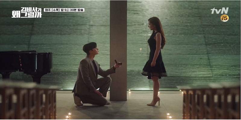 Lụi tim với những màn cầu hôn đẹp như mơ trong phim Hàn 