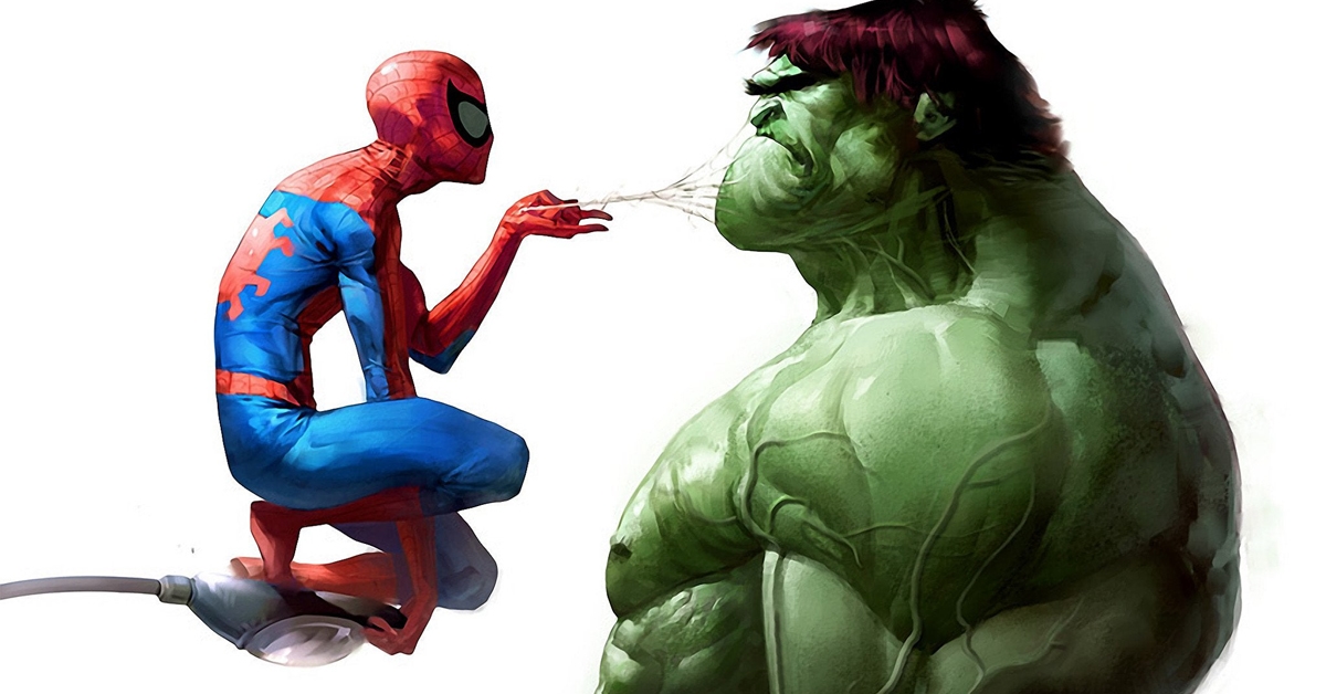 Sự thật: Spider-Man từng hạ gục Hulk bằng một câu đùa