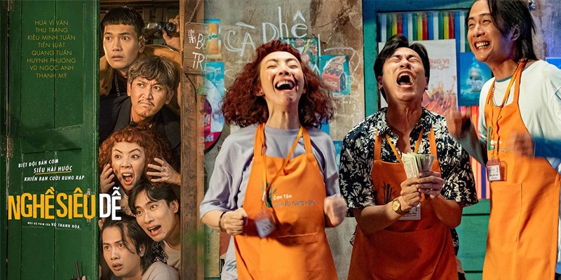Nghề Siêu Dễ kết hợp giữa bản gốc của Hàn và web drama Chuyện Xóm Tui