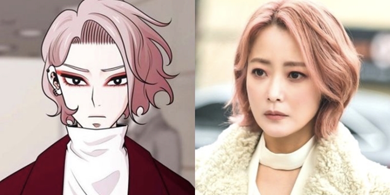 So kè dàn cast Tomorrow với webtoon: Kim Hee Sun như bước ra từ truyện