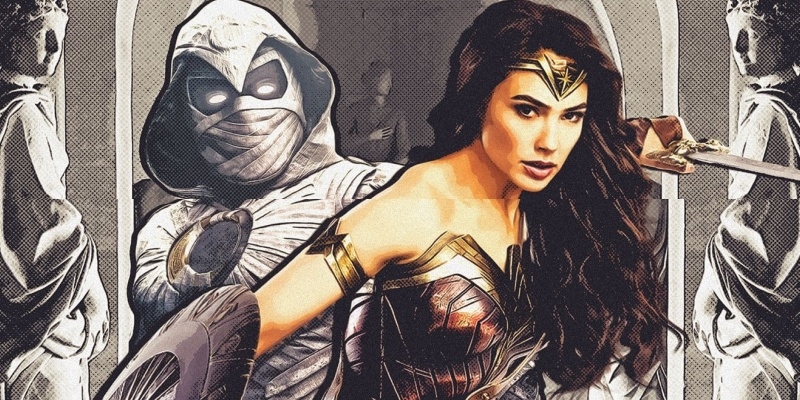 Wonder Woman và Moon Knight: Các siêu anh hùng làm việc ở bảo tàng