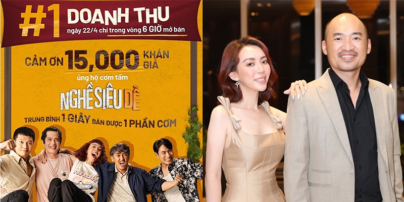 Nghề Siêu Dễ của Thu Trang bán được 15.000 vé sau 6 tiếng, thu 1,5 tỷ