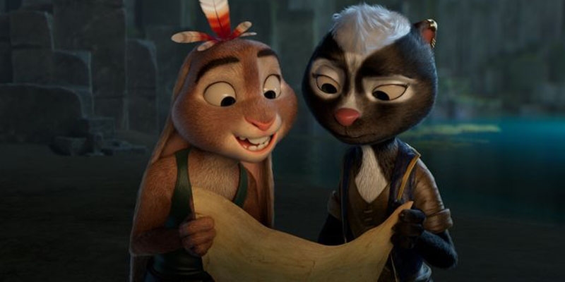 Thỏ Gà Rà Kho Báu: Phim hoạt hình dễ thương về “anh hùng lai” quả cảm