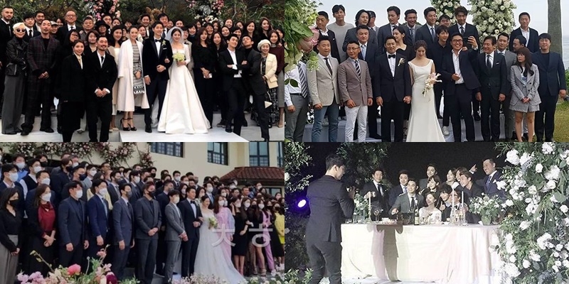 Những bức ảnh "quyền lực" nhất ở đám cưới sao Hàn