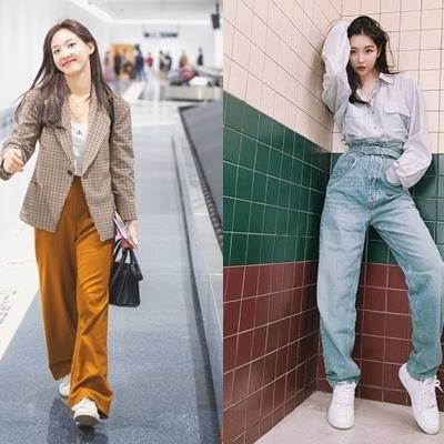 So kè idol Hàn khi diện sneaker trắng: Lisa cá tính