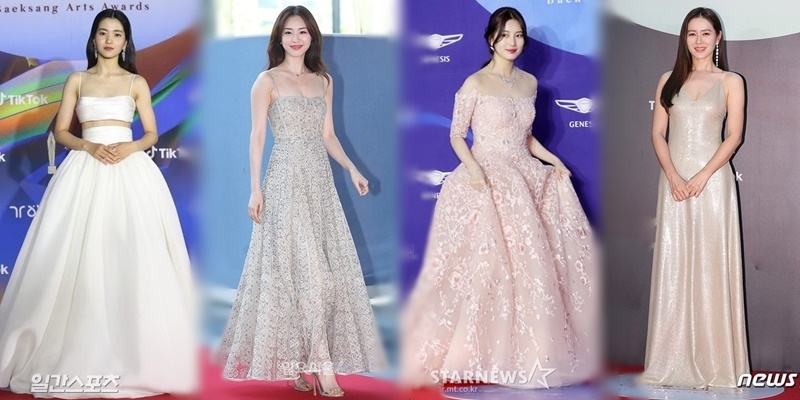 Mãn nhãn với loạt váy "càn quét" thảm đỏ Baeksang: Suzy là nữ thần