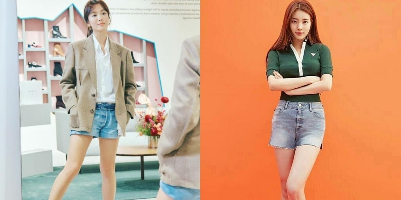 Song Hye Kyo và dàn mỹ nhân Hàn Quốc khoe dáng với quần short
