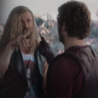 Trailer mới Thor 4: Thỏ "trổ bóng" với Star Lord, 2 con dê bựa xỉu