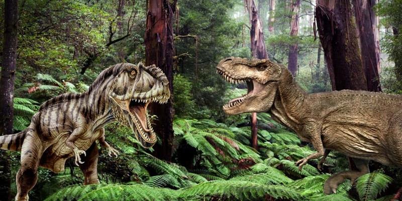 Giganotosaurus và T-Rex trong Jurassic World: Đấu tay đôi ai thắng?