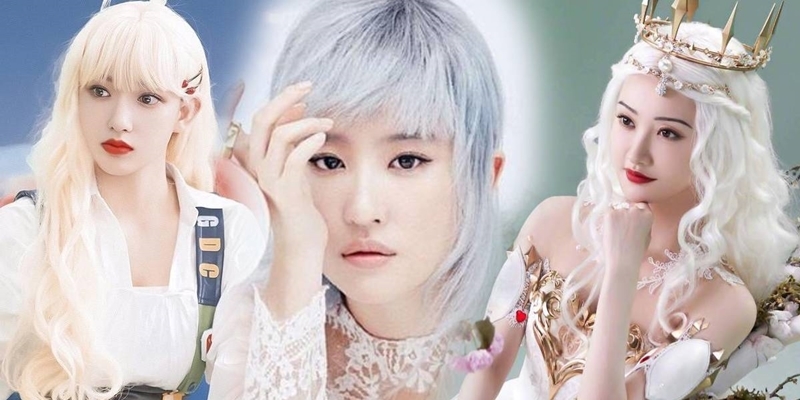 Lưu Diệc Phi và dàn mỹ nhân Hoa ngữ "đu trend" tóc trắng