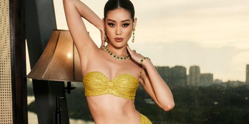 Tiểu Vy, Khánh Vân và dàn Hoa hậu chuộng mẫu váy biến tấu từ áo tắm