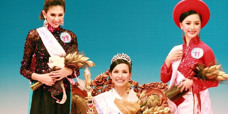 Top 3 Hoa Hậu Hoàn Vũ Việt Nam 2008: Thùy Lâm vẻ đẹp vĩnh cửu