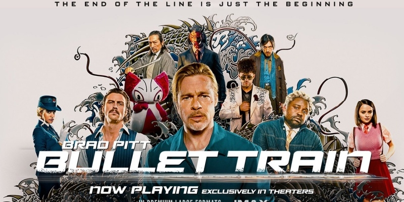 Bullet Train: Brad Pitt trở lại hài hước nhưng không kém phần ấn tượng