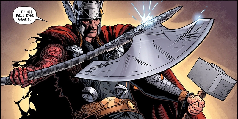 Jarnbjorn - chiếc rìu trảm Celestials của Thor