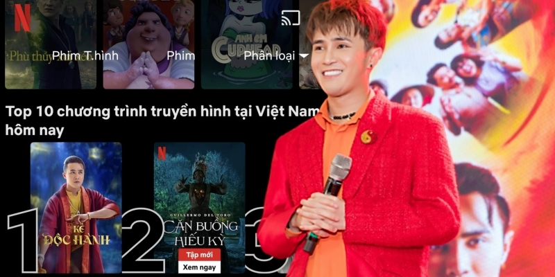 Kẻ Độc Hành đạt top 1 phim dòng series tại Netflix Việt Nam