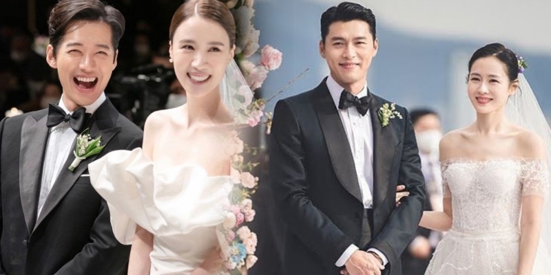 10 cặp đôi xứ Hàn cưới trong năm 2022: BinJin nổi nhất