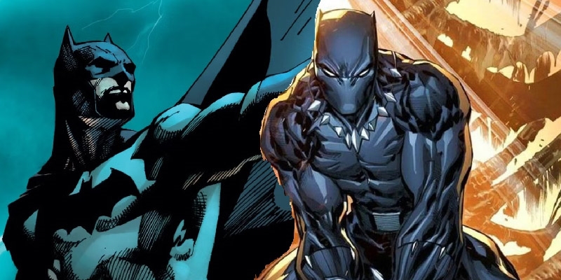 So kè Batman và Black Panther: Sức mạnh ngang ngửa