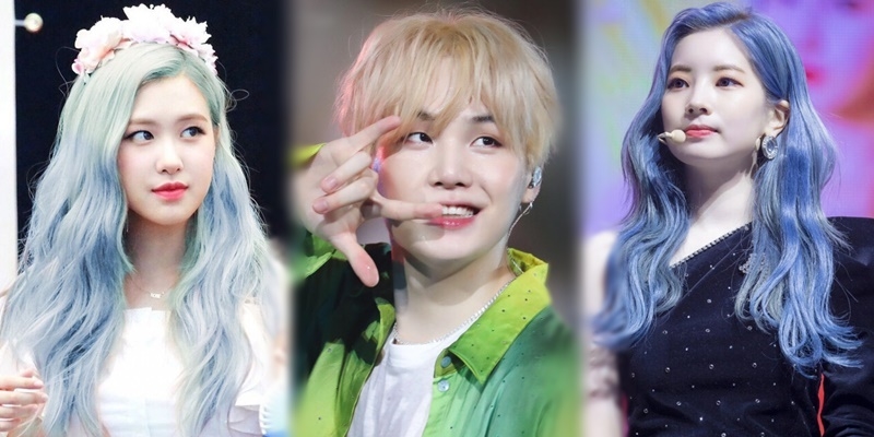 Dahyun, Suga và những idol sẵn sàng "cân" cả bảng màu nhuộm tóc