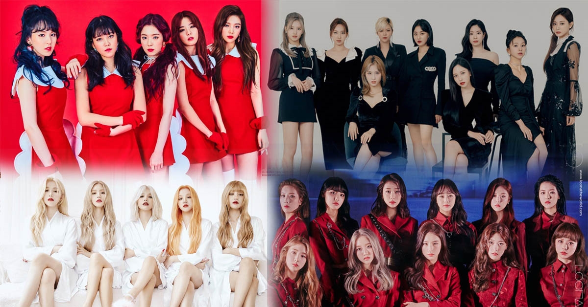 TWICE, Red Velvet và 3 nhóm nữ Kpop xứng danh 