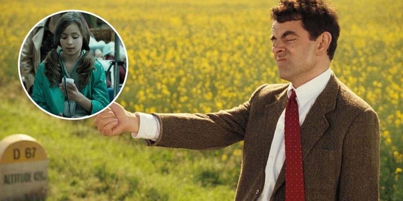 Cuộc đời con gái của Mr.Bean: Đóng phim cùng cha từ nhỏ