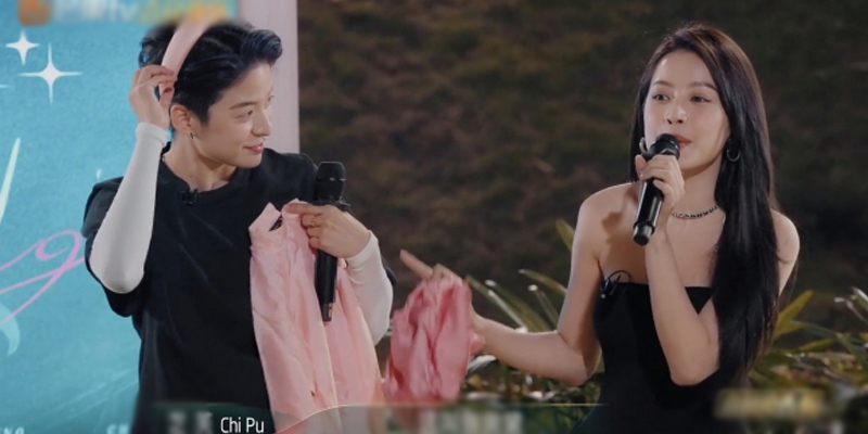 "Chiến thần quảng cáo” Chi Pu: Tặng Amber áo dài, mang cốm đến Đạp Gió