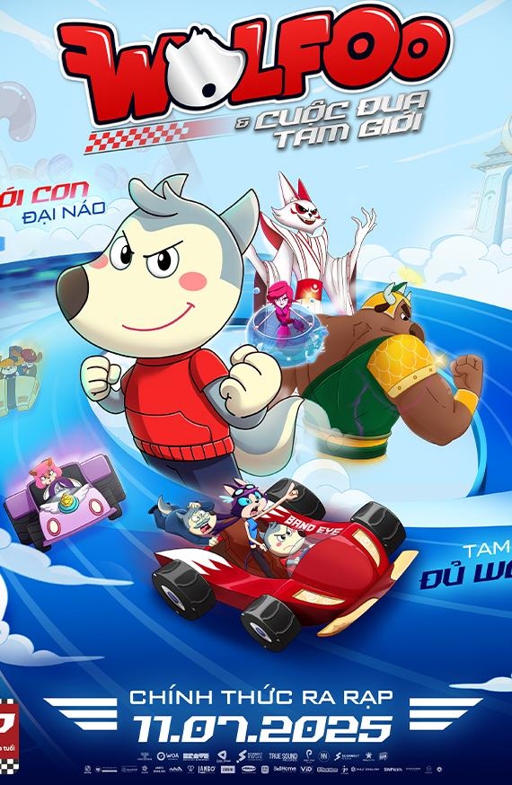Wolfoo và Cuộc đua Tam Giới: Phim hoạt hình Việt đề cao tình cha con