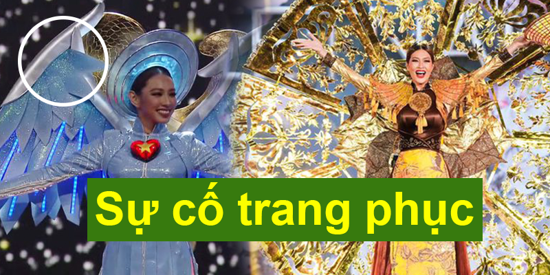 Những đại diện Việt Nam gặp sự cố với trang phục dân tộc thi quốc tế